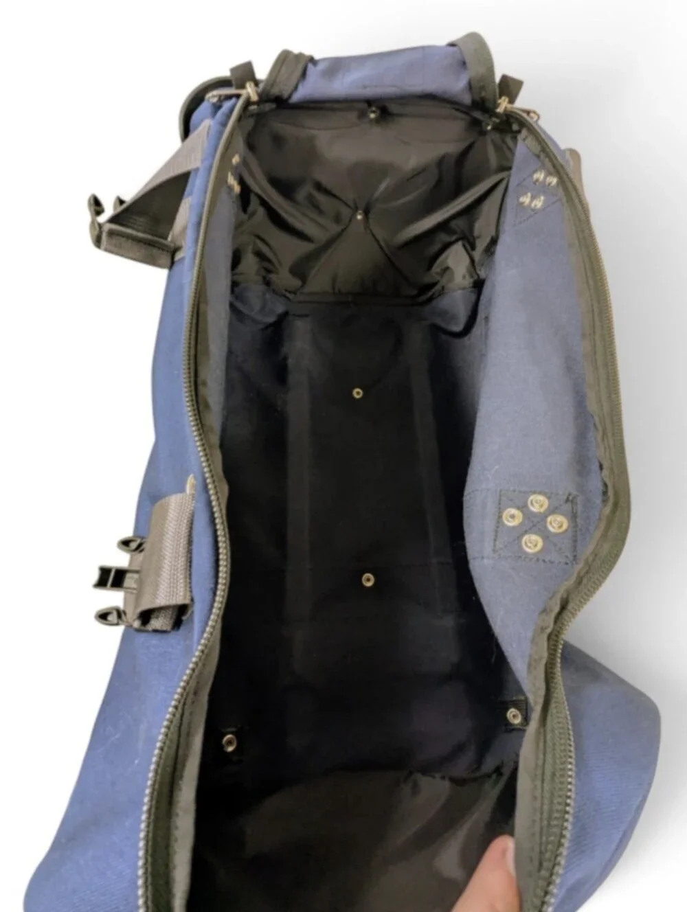 Club Glove Mini Rolling Duffle III Carry On Travel Bag Suitcase Blue 22